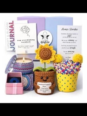 UpliftHer Get Well Soon Gift Box for Women Self Care Care Package NIP